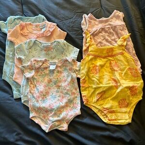 Assorted Baby Onesies Set